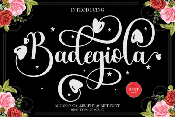 Badegiola – The Elegant Script Font Worth Trying