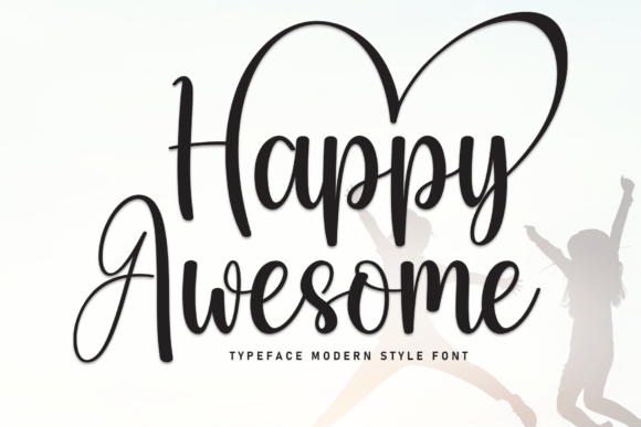 Happy Awesome – A Handwritten Font That Delivers Style