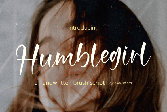 Humblegirl Font — Elegant Script for Creative Projects