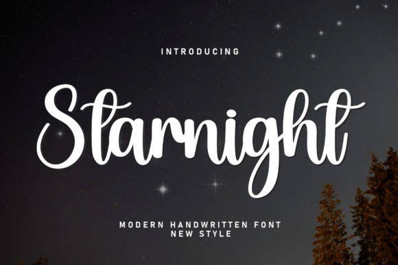 Starnight: A Charming Handwritten Font for Every Design